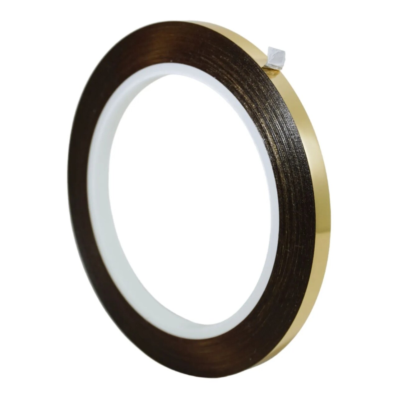 Decorative Metalized Tape for Walls and DIY Art Projects. Gold, 1/4"